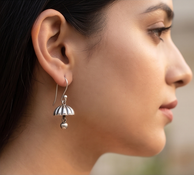 Minimal Bell Earrings