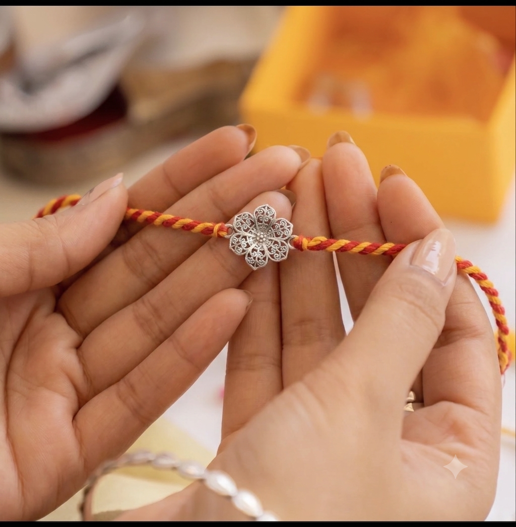 Royal Blossom Rakhi
