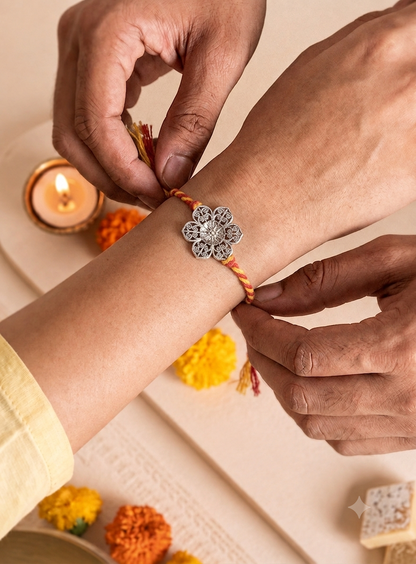 Royal Blossom Rakhi