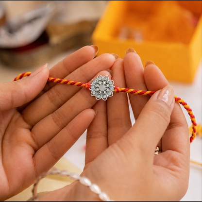 Royal Floral Rakhi