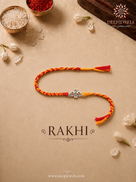 Silver Khatu Shyam Rakhi